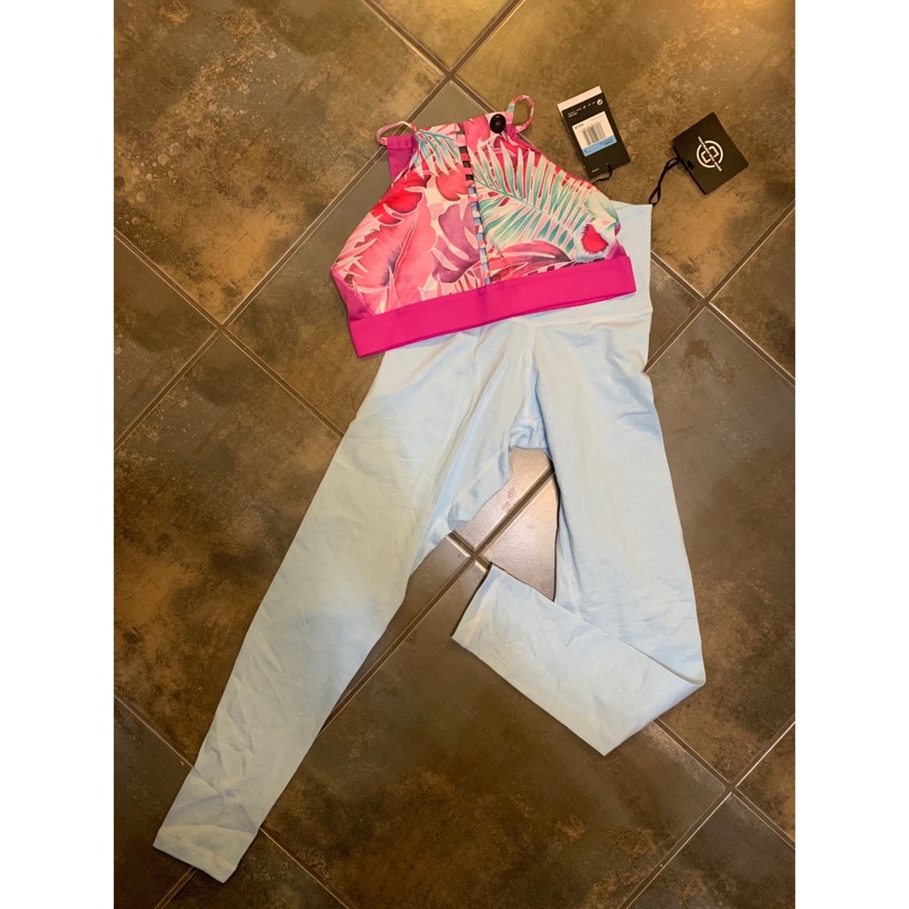 Nike sports bra and DYI legging set!
